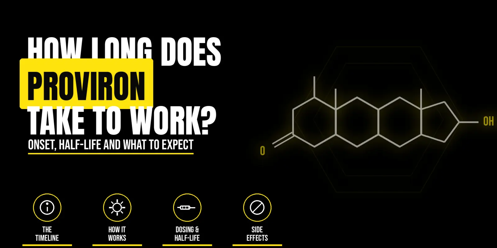 How Long Does Proviron Take to Work?
