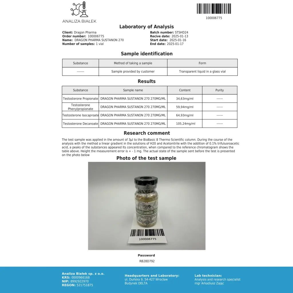 Sustanon 270 Sustanon 270