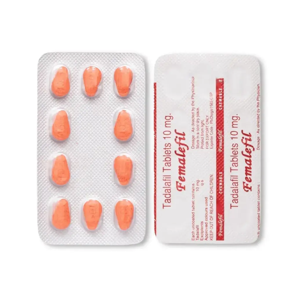 Tadalafil Femalefil 10mg Tadalafil Femalefil 10mg