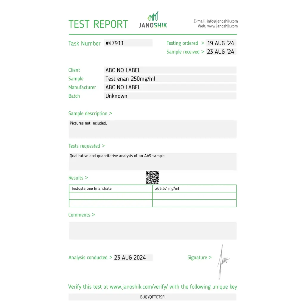Testosterone Enanthate 250 Testosterone Enanthate 250