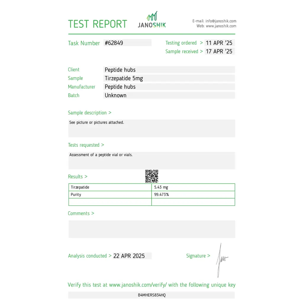Tirzepatide 5mg Tirzepatide 5mg