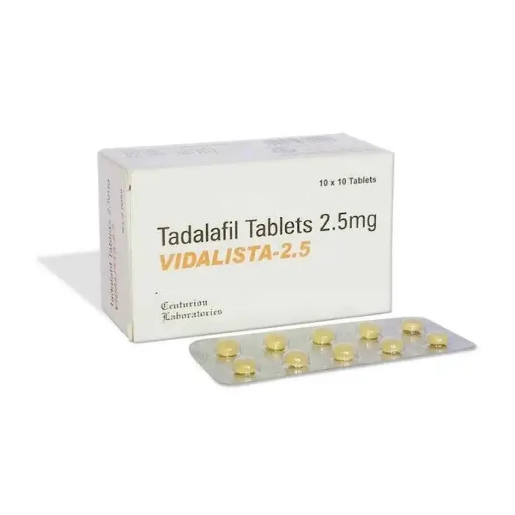 Vidalista 2.5 mg Vidalista 2.5 mg