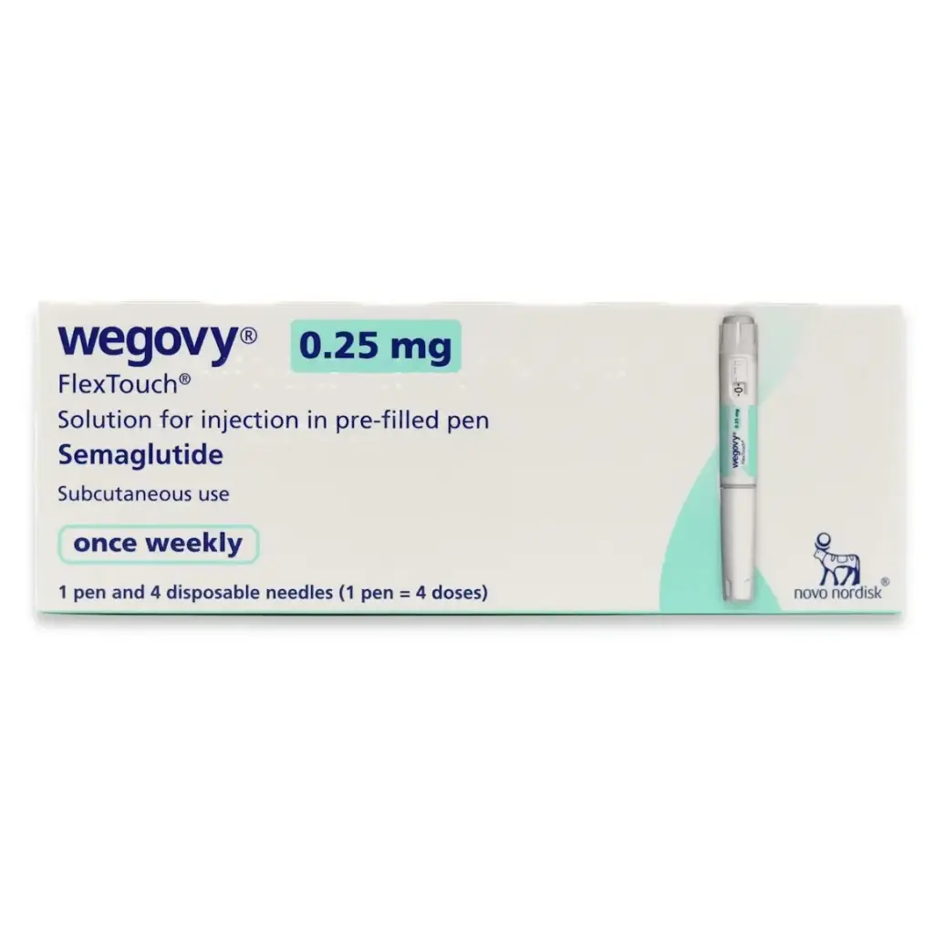 Wegovy FlexTouch 0.25 mg Wegovy FlexTouch 0.25 mg