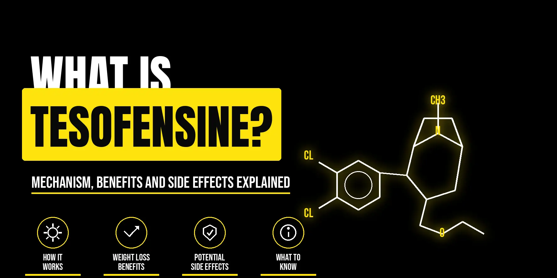 What Is Tesofensine? Mechanism, Benefits and Side Effects Explained